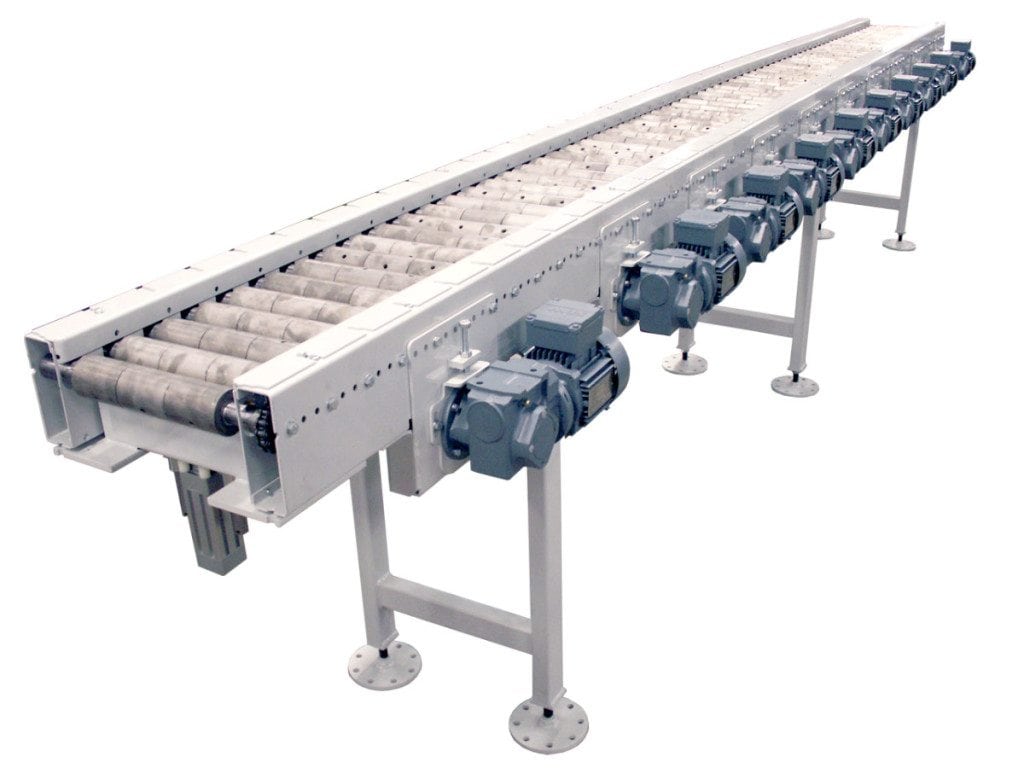 MH Modules KE500 Roller Conveyor With Hardened Rolls