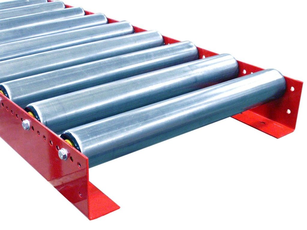 MH Modules PA1500 Gravity Roller Conveyor With L Frame