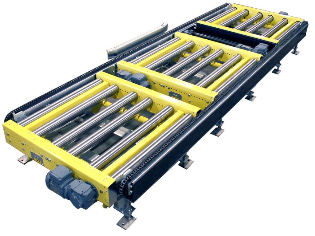 MH Modules PA1500 Lifting And Lowering Roller Conveyor